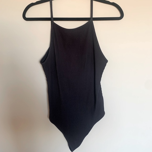 DARK GREY Aritzia Wilfred Annency Bodysuit - Picture 5 of 8